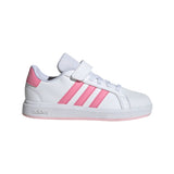 adidas Youth Grand Court 2.0 Hook & Loop Shoe