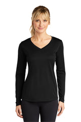Sport-Tek Women's   Long Sleeve PosiCharge   Competitor V-Neck Tee