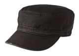 District    Distressed Military Hat