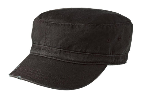 District    Distressed Military Hat