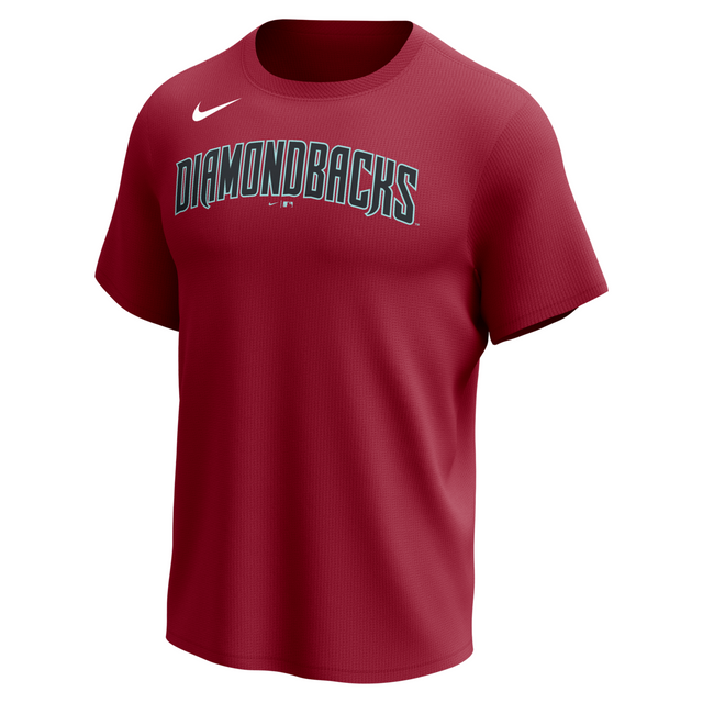 Nike Arizona Diamondbacks Men's Crew Neck Synthetic Tee-1