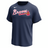Nike Atlanta Braves Men's Crew Neck Synthetic City Connect Tee