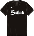 Nike Chicago White Sox 1976-85 Youth Institutional Short Sleeve Cooperstown Crew Neck Fan Gear MLB Chicago White Sox