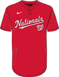 Nike Washington Nationals Men's 1-Button Jersey Fan Gear MLB Washington Nationals