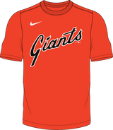 Nike San Francisco Giants 1982 Youth Institutional Short Sleeve Cooperstown Crew Neck Fan Gear MLB San Francisco Giants