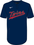 Nike Minnesota Twins Men's 1-Buton Jersey Fan Gear MLB Minnesota Twins