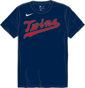 Nike Minnesota Twins Men's Crew Neck Synthetic Tee Fan Gear MLB Minnesota Twins