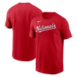 Nike Washington Nationals Men's Crew Neck Cotton Tee Fan Gear MLB Washington Nationals