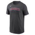 Nike Arizona Diamondbacks Men's Crew Neck Cotton Tee Fan Gear MLB Arizona Diamondbacks