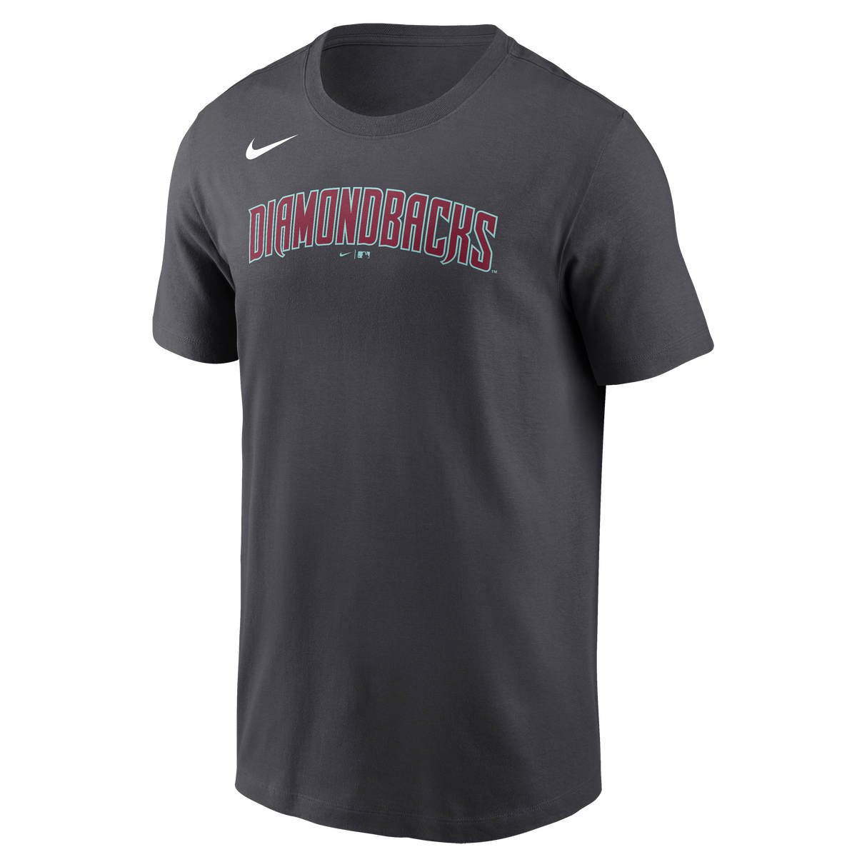 Nike Arizona Diamondbacks Men's Crew Neck Cotton Tee Fan Gear MLB Arizona Diamondbacks