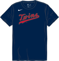 Nike Minnesota Twins Youth Crew Neck Synthetic Tee