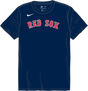 Nike Boston Red Sox Youth Institutional Short Sleeve Crew Neck Tee Fan Gear MLB Boston Red Sox