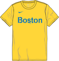 Nike Boston Red Sox Youth Institutional Short Sleeve Crew Neck Tee Fan Gear MLB Boston Red Sox