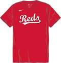 Nike Cincinnati Reds Youth Crew Neck Synthetic City Connect Tee Fan Gear MLB Cincinnati Reds
