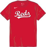 Nike Cincinnati Reds Youth Crew Neck Synthetic City Connect Tee Fan Gear MLB Cincinnati Reds