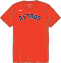 Nike Houston Astros Youth Institutional Short Sleeve Crew Neck Tee