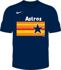 Nike Houston Astros Youth Institutional Short Sleeve Crew Neck Tee