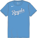 Nike Kansas City Royals Youth Institutional Short Sleeve Crew Neck Tee Fan Gear MLB Kansas City Royals