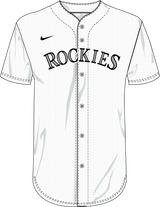 Nike Colorado Rockies Youth Institutional Full Button Jersey Fan Gear MLB Colorado Rockies