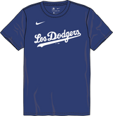 Nike Los Angeles Dodgers Youth Institutional Short Sleeve Crew Neck Tee