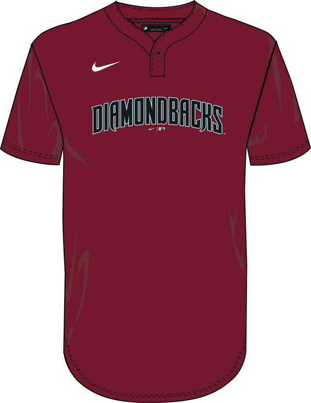 Nike Arizona Diamondbacks Youth 1 Button Jersey