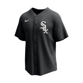 Nike Chicago White Sox Adult Institutional Full Button Jersey-1
