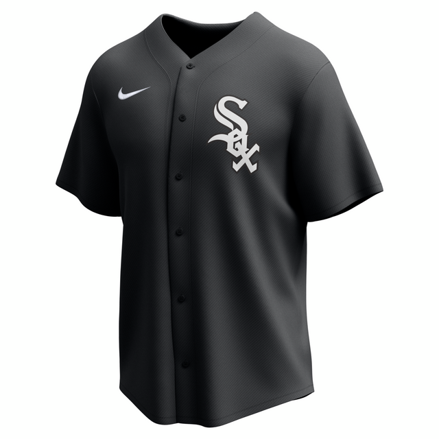 Nike Chicago White Sox Adult Institutional Full Button Jersey-1