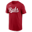 Nike Cincinnati Reds Adult Institiutional Short Sleeve Cotton Tee Fan Gear MLB Cincinnati Reds