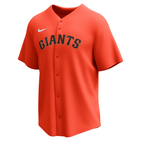 Nike San Francisco Giants Adult Institutional Full Button Jersey-1