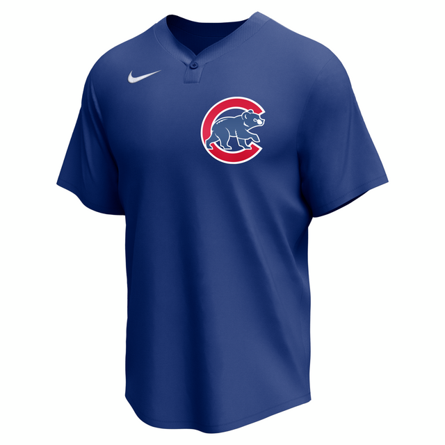 Nike Chicago Cubs Adult Institutional 1 Button Pullover-1