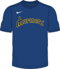 Nike Seattle Mariners 1977-1980 Cool Youth Institutional Short Sleeve Cooperstown Crew