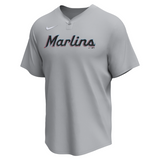 Nike Miami Marlins Adult Institutional 1 Button Pullover Fan Gear MLB Miami Marlins
