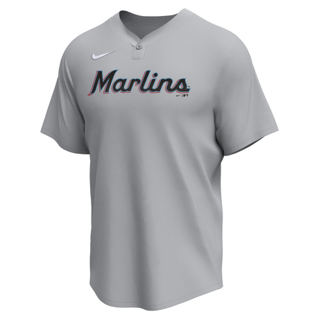 Nike Miami Marlins Adult Institutional 1 Button Pullover Fan Gear MLB Miami Marlins