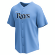 Nike Tampa Bay Rays Adult Institutional Full Button Jersey Fan Gear MLB Tampa Bay Rays