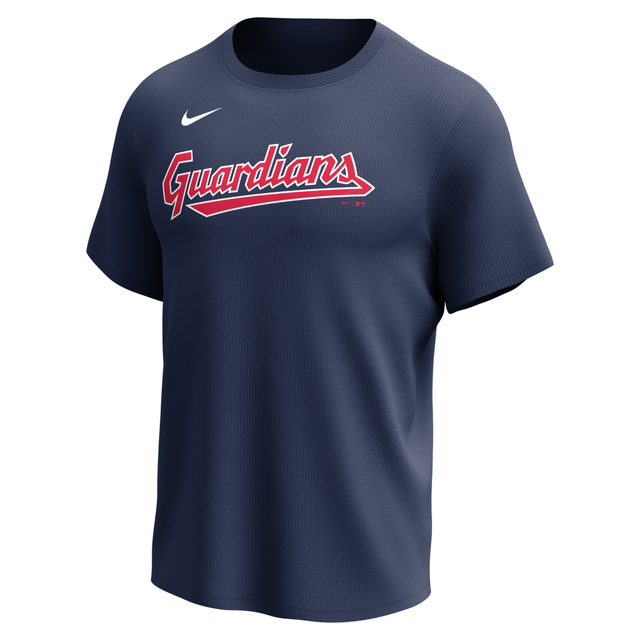 Nike Cleveland Guardians Adult Institutional Short Sleeve Crew Neck Tee-1