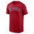 Nike Los Angeles Angels Adult Institiutional Short Sleeve Cotton Tee Fan Gear MLB Los Angeles Angels