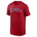 Nike Los Angeles Angels Adult Institiutional Short Sleeve Cotton Tee Fan Gear MLB Los Angeles Angels