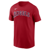 Nike Los Angeles Angels Adult Institiutional Short Sleeve Cotton Tee Fan Gear MLB Los Angeles Angels