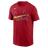 Nike St. Louis Cardinals Adult Institiutional Short Sleeve Cotton Tee Fan Gear MLB St. Louis Cardinals