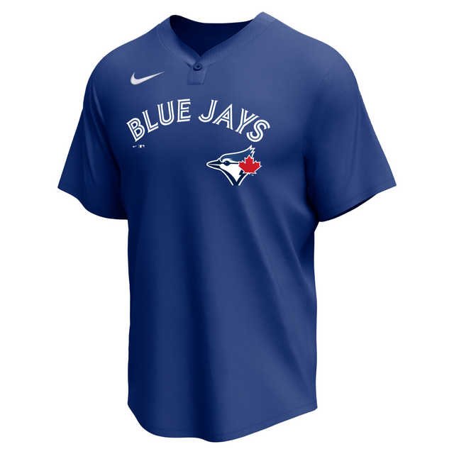 Nike Toronto Blue Jays Adult Institutional 1 Button Pullover-1