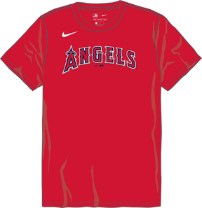 Nike Los Angeles Angels Youth Crew Neck Synthetic City Connect Tee