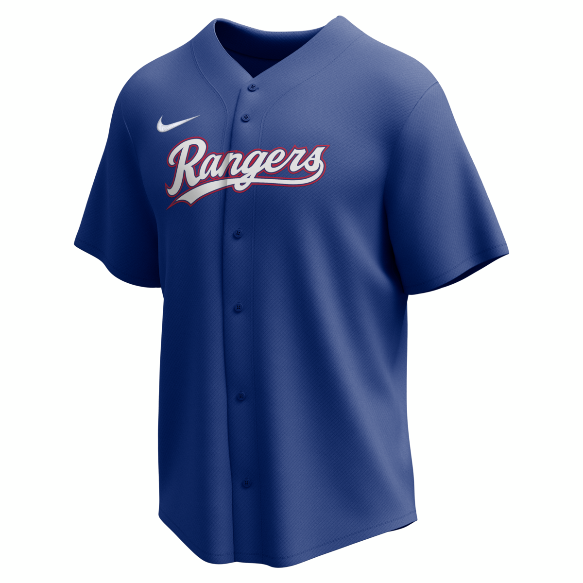 Nike Texas Rangers Adult Institutional Full Button Jersey Fan Gear MLB Texas Rangers