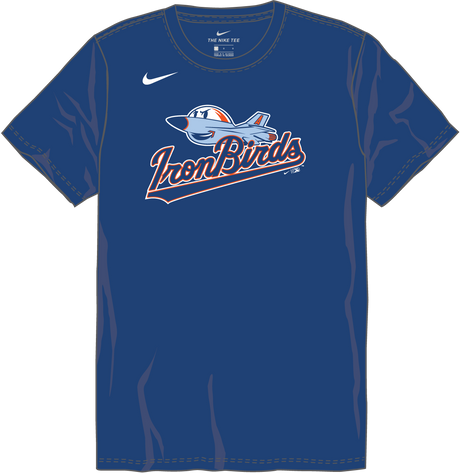 Nike Aberdeen Ironbirds Youth Institutional Short Sleeve Cotton Tee Fan Gear MiLB Aberdeen Ironbirds