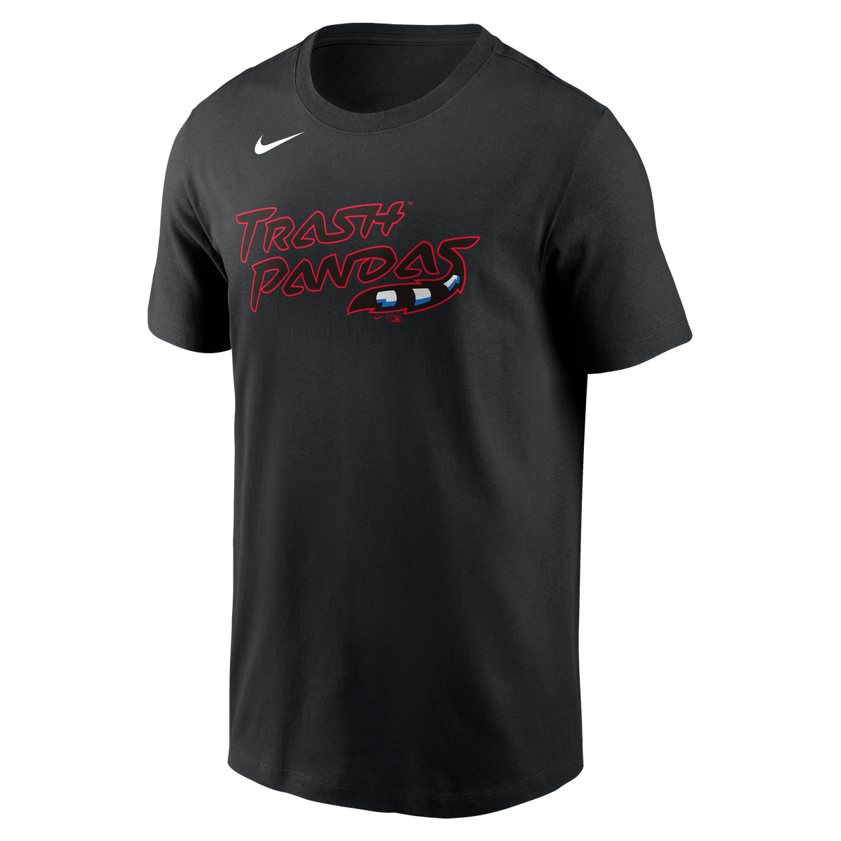 Nike Rocket City Trash Pandas Men's Nike Short Sleeve Club Crew Tee Fan Gear MiLB Rocket City Trash Pandas