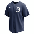 Nike Detroit Tigers Adult Institutional Full Button Jersey Fan Gear MLB Detroit Tigers