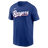 Nike Texas Rangers Adult Institiutional Short Sleeve Cotton Tee Fan Gear MLB Texas Rangers