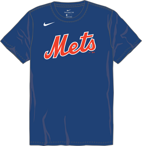 Nike New York Mets Youth Institutional Short Sleeve Cotton Tee