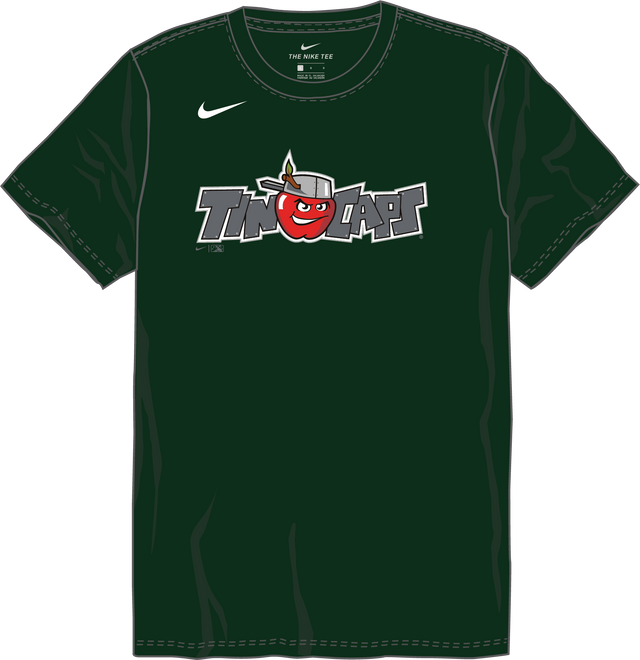 Nike Fort Wayne Tin Caps Youth Institutional Short Sleeve Cotton Tee