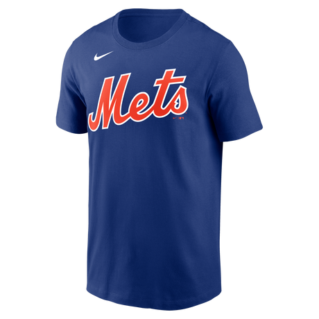 Nike New York Mets Adult Institiutional Short Sleeve Cotton Tee Fan Gear MLB New York Mets