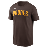 Nike San Diego Padres Adult Institiutional Short Sleeve Cotton Tee Fan Gear MLB San Diego Padres